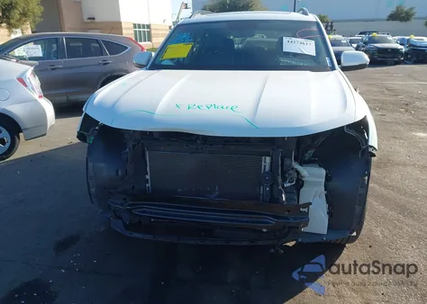 2021 Volkswagen Atlas 3.6L V6 Se W/Technology R-Line из США, поврежденный, VIN 1V2PR2CAXMC552564